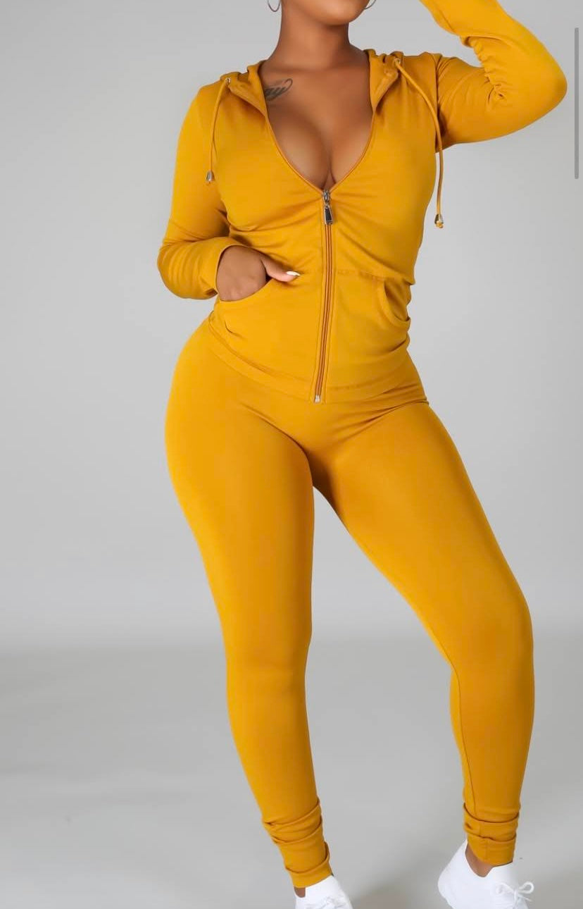 Store Run Set (mustard)